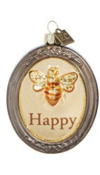 EC 3" Bee Happy Charmes Ornaments - Choice of 3 Styles