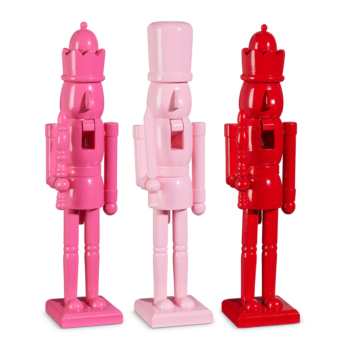 18" Nutcracker - Choice of Hot Pink, Pink or Red