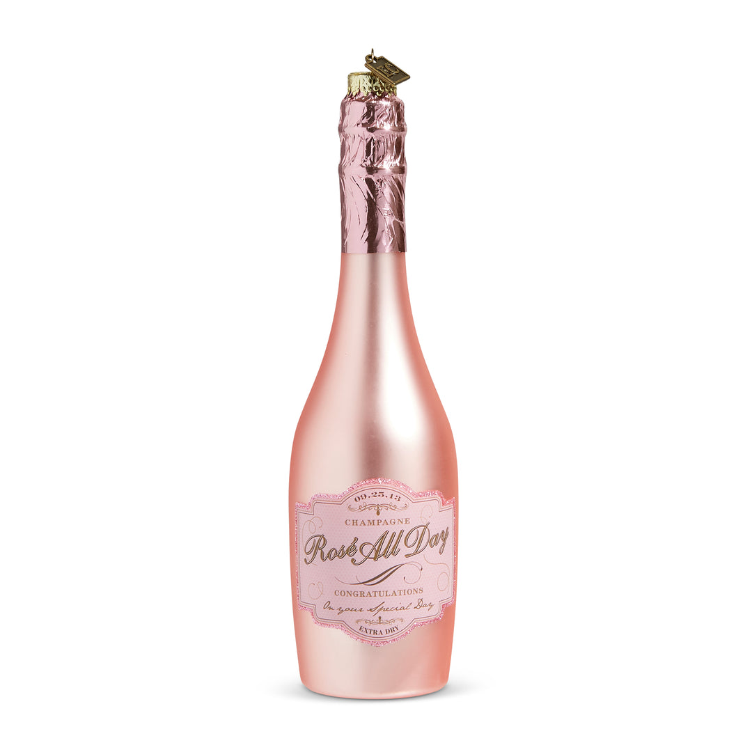 RAZ 8.25" Congratulations Pink Champs Ornament