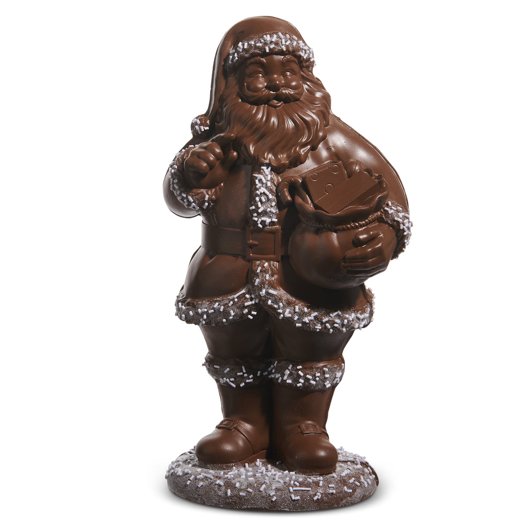 RAZ 12" Chocolate Santa