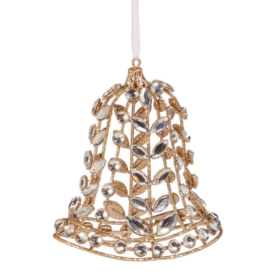 RAZ 5" Jeweled Bell Ornament