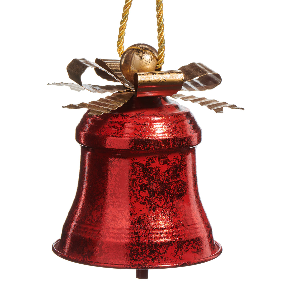 RAZ 7" Red Bell Ornament