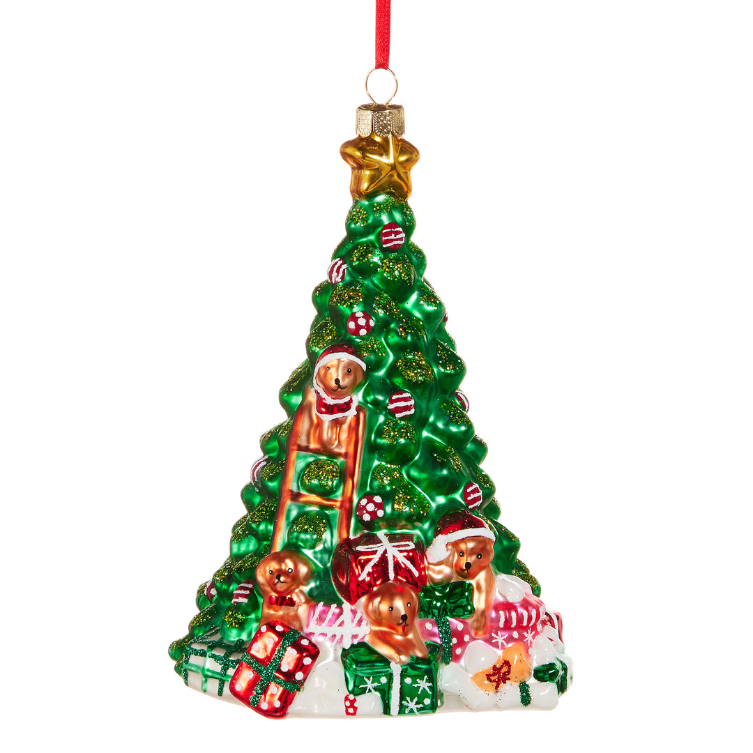 RAZ 5.75" A Doggone Christmas Tree Ornament