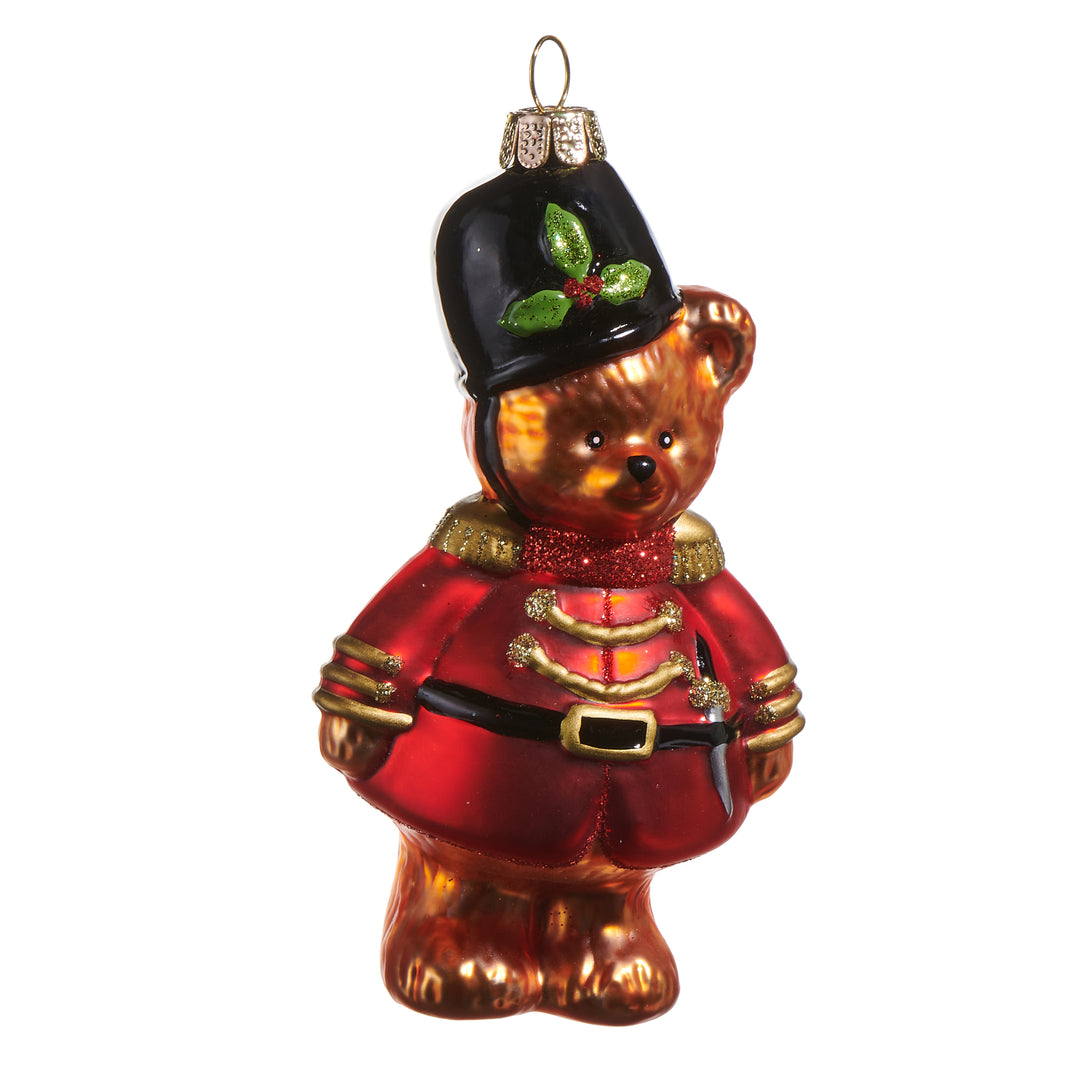 RAZ 4.5" Bear Nutcracker Ornament