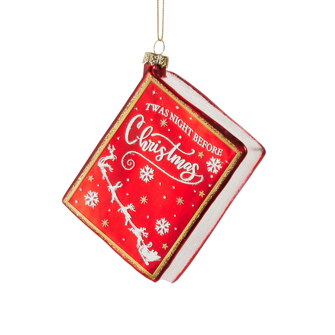 RAZ 5" Christmas Book Ornament