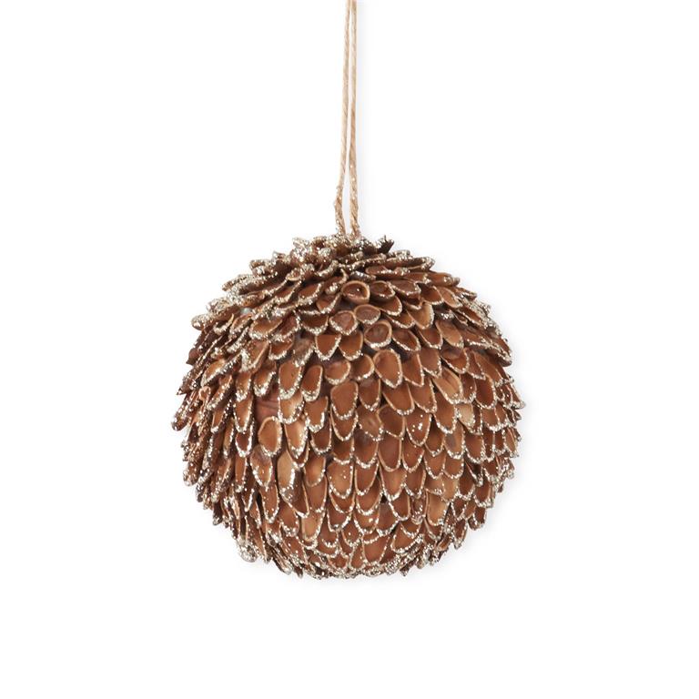4.75" Pod Ball Round Ornament
