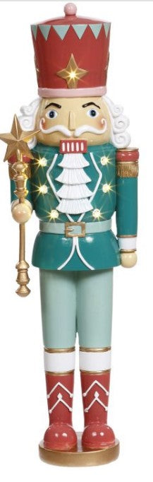 18" Royalty Nutcracker with Lights by Mark Roberts - Choice of 2 Styles