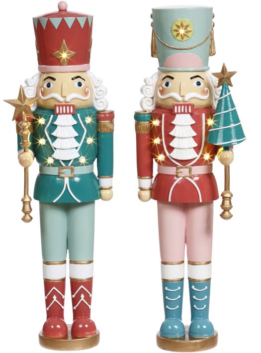 18" Royalty Nutcracker with Lights by Mark Roberts - Choice of 2 Styles