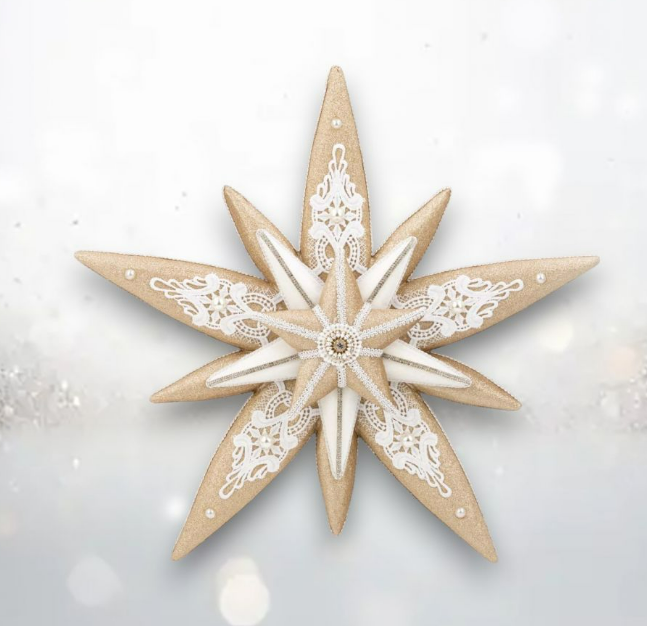 19in Winter Lace Snowflake
