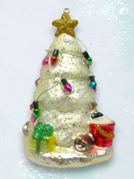 Shimmer Sand Tree Ornament