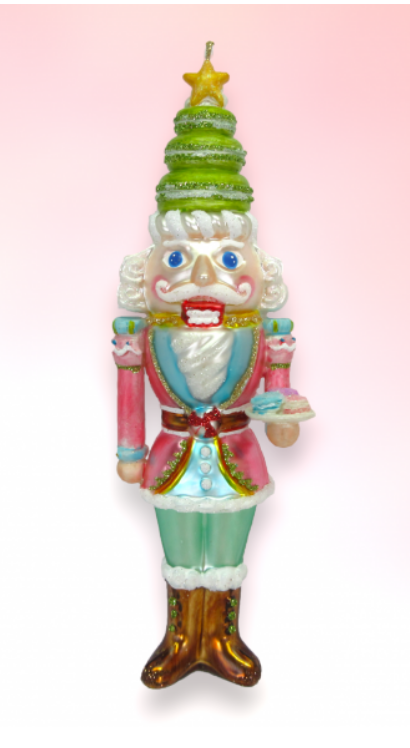 Nutcracker with Macaron Ornament