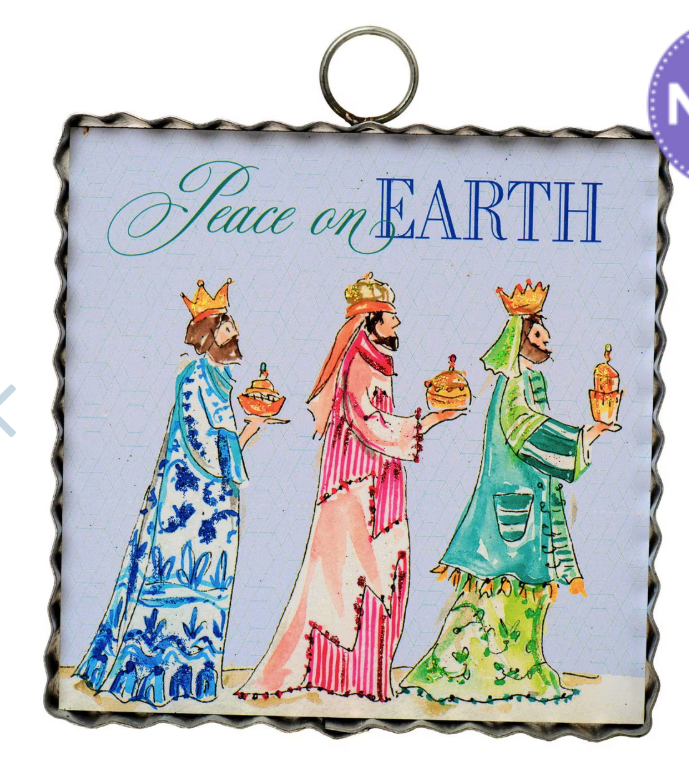 Mini Gallery Three Kings Ornament