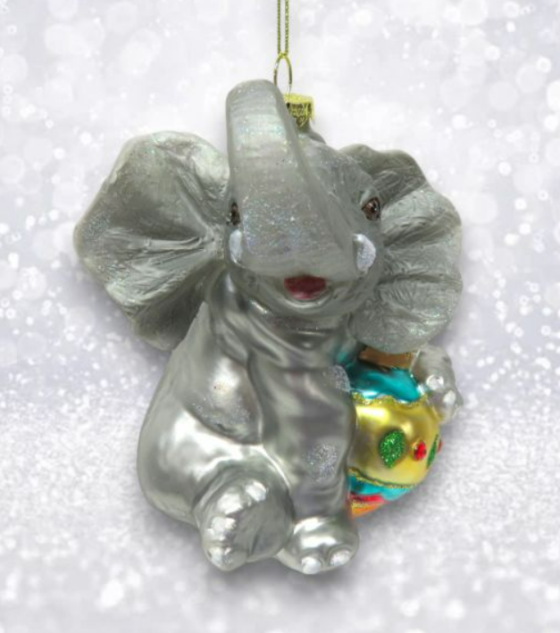 Circus Elephant Ornament