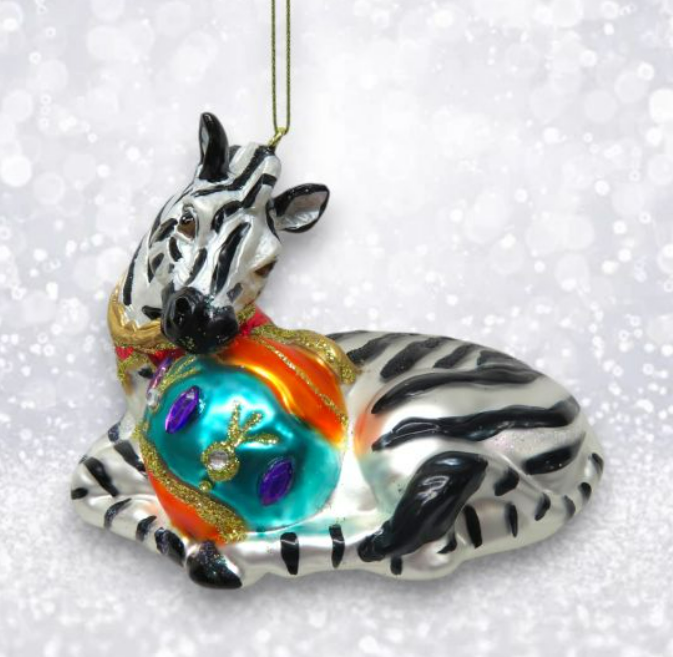 Circus Zabra Ornament