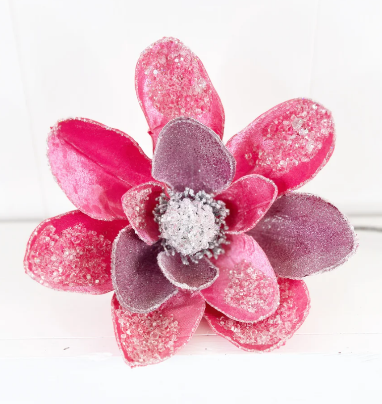 2"W x 19"H Floral XL Icy Pink Magnolia Stem