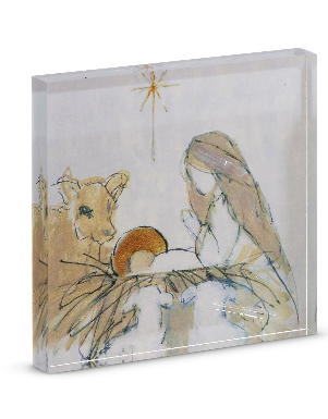 RAZ 6" Glorify Him Acrylic Block - Choice of 2 Styles