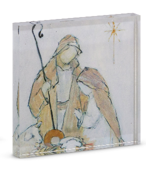 RAZ 6" Glorify Him Acrylic Block - Choice of 2 Styles
