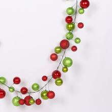 10' Ball Garland Glitter & Candy