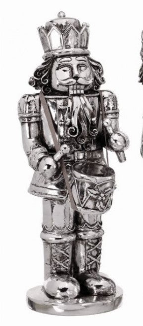 12" Resin Plated Nutcracker