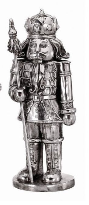 12" Resin Plated Nutcracker