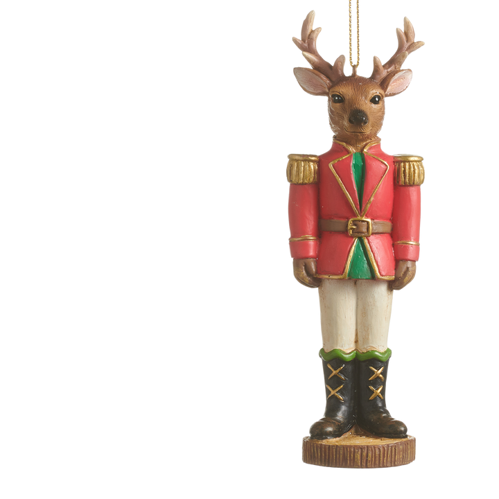 5.5" Fox and Deer Ornaments - Choice of Fox or Deer