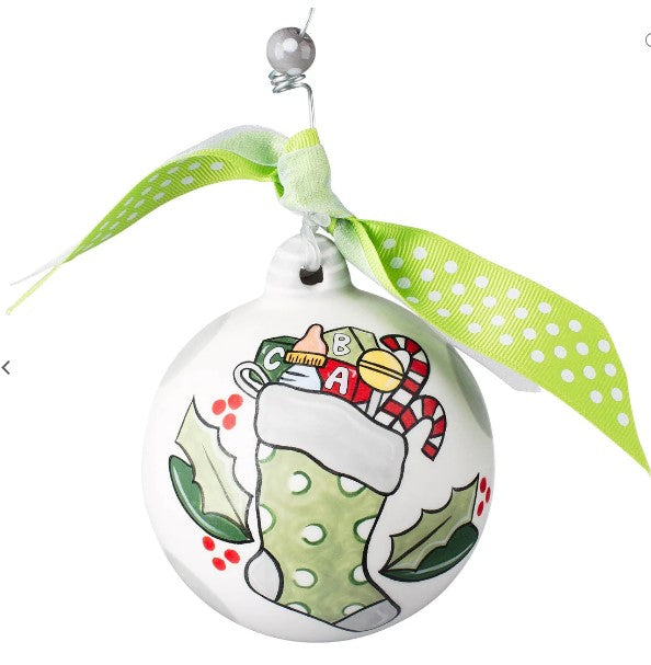 Stocking Baby's 1st Christmas Ornament