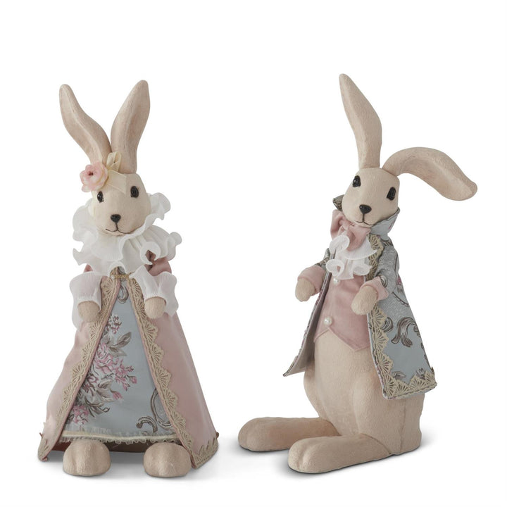 Easter Bunnies Wearing Jackets - Choice of Girl or Boy