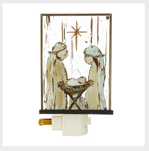 6.25" Holy Family Night Light