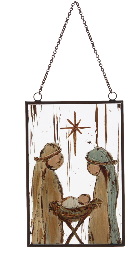 6.25" Nativity Ornament - Choice of 2 Styles