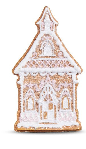 4" Gingerbread Church Ornament - Choice of Style