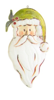 6" Santa Claus Ornament - Choice of 2 Styles