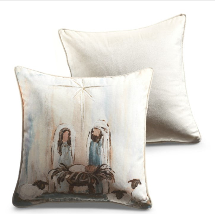 18" Holy Family Pillow