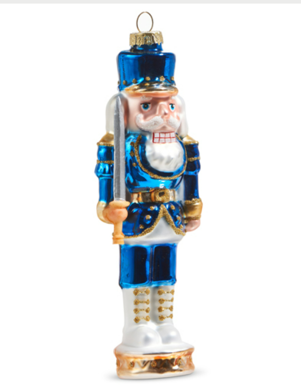 5.75" Nutcracker with Sword Ornament