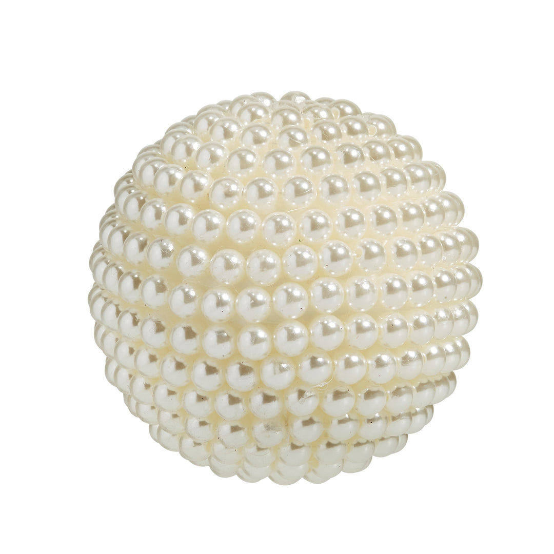 4" Pearl Ball Ornament