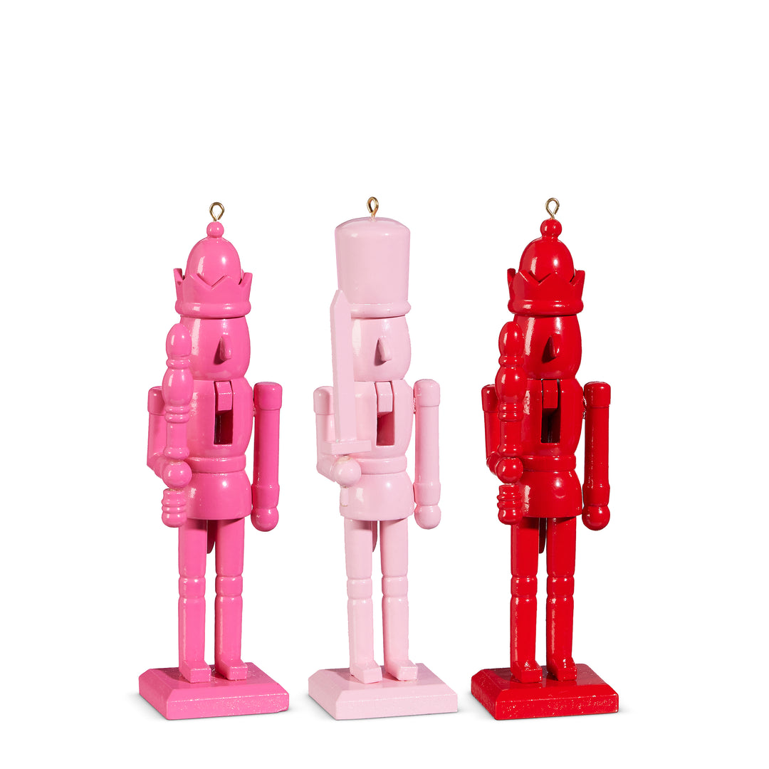 6" Nutcracker - Choice of Hot Pink, Pink or Red