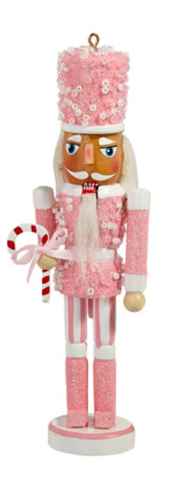 6" Nutcracker Ornament - Pink or Hot Pink