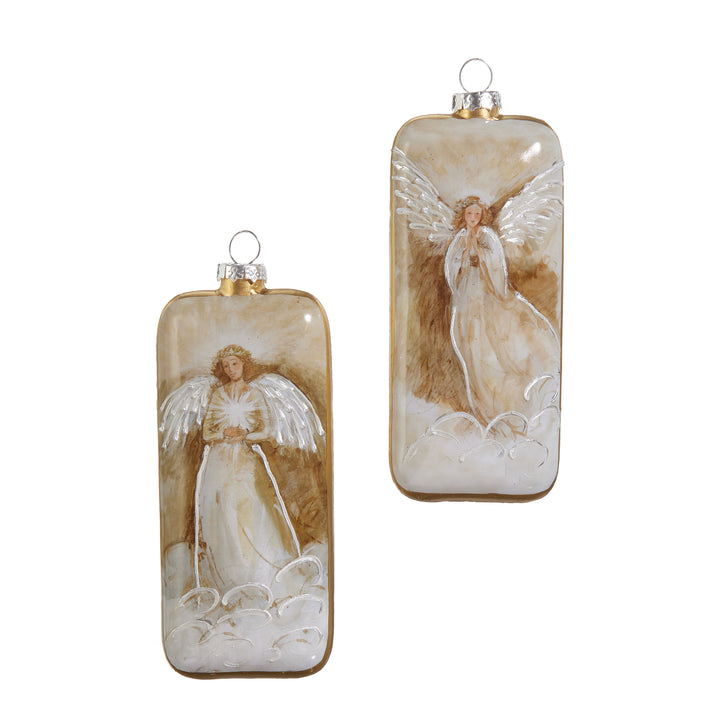 6" Golden Angel Ornament - Choice of 2 Styles