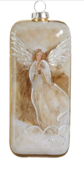 6" Golden Angel Ornament - Choice of 2 Styles