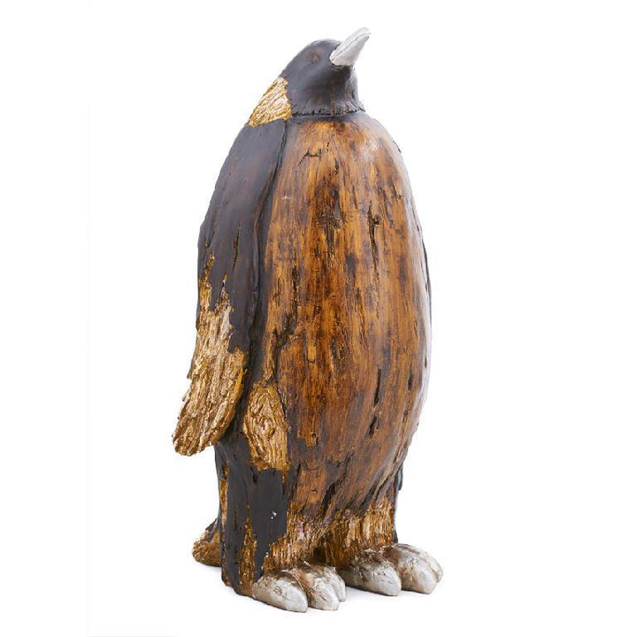 22" Brown Resin Penguin
