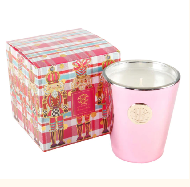 Berries & Balsam  8OZ Candle with  Nutcracker Designer Box