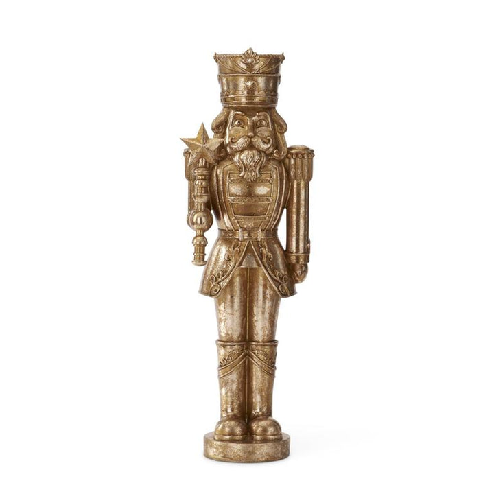 23.25"  Gold Nutcracker with Star Scepter