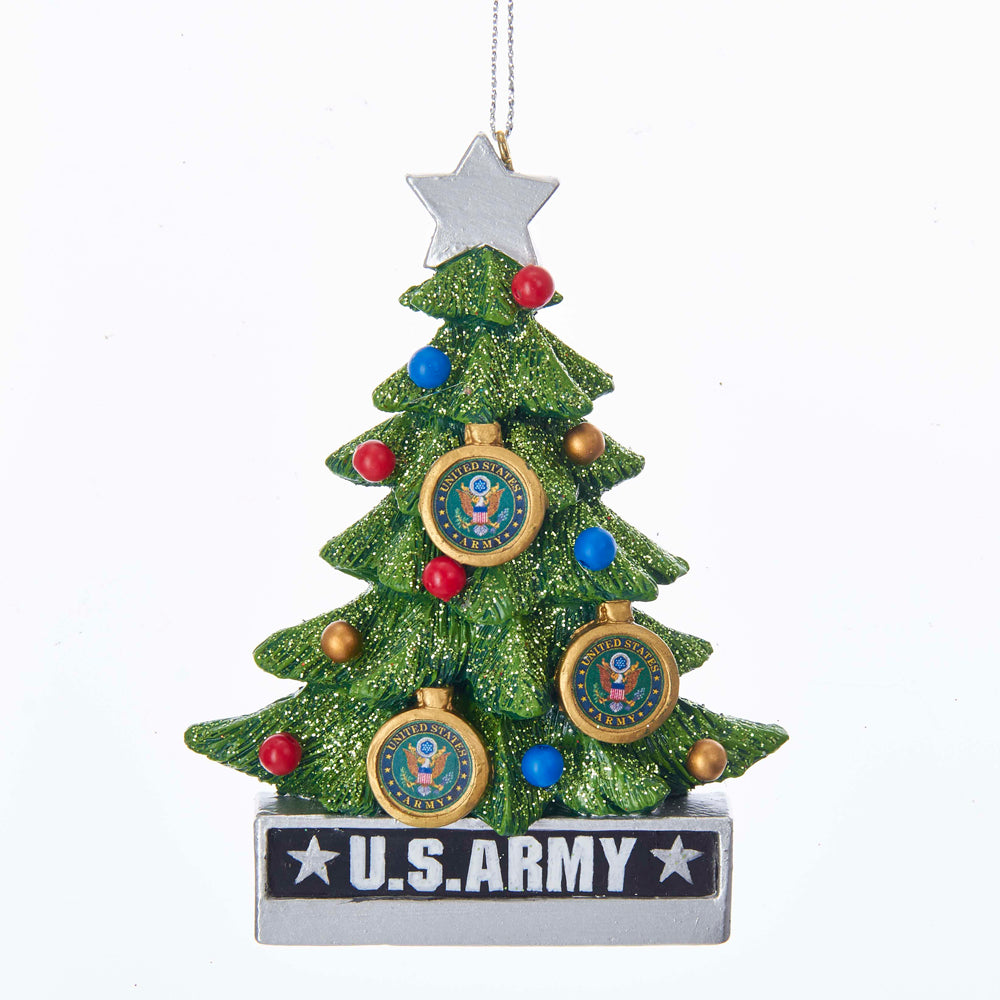 4.5" U.S. Army® Christmas Tree Ornament For Personalization