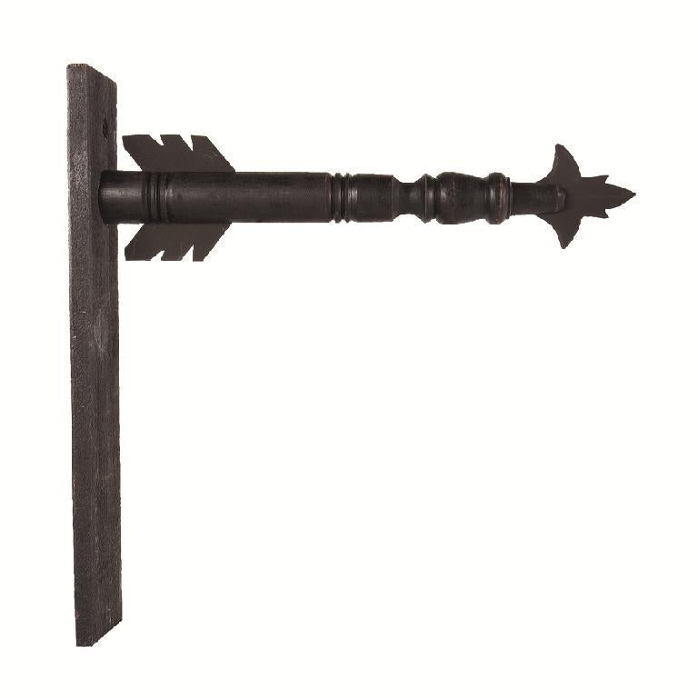 17.5" Black Wood Arrow Holder