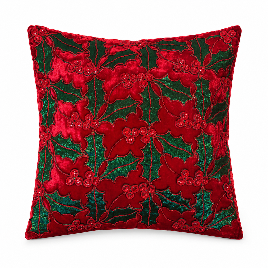 18" x 18" Holly Lace Pillow
