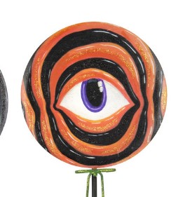 Eye Ball Lollipops with a Stake - Choice of 3 Colors