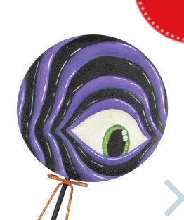 Eye Ball Lollipops with a Stake - Choice of 3 Colors