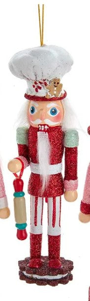 6" Hollywood Nutcrackers™ Cake, Cocoa and Gingerbread Nutcracker Ornaments - Choice of 3 Styles