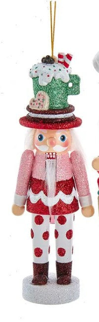 6" Hollywood Nutcrackers™ Cake, Cocoa and Gingerbread Nutcracker Ornaments - Choice of 3 Styles