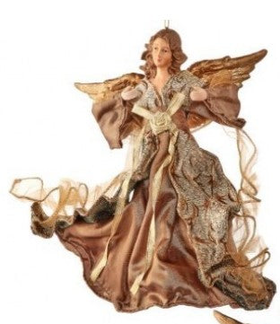 10" Flying Farbic Angel Ornament - Choice of 2 Styles