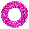 Vickerman 30" Hot Pink Ball Wreath